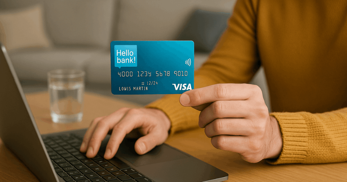Hello Bank ! Visa Classic : Demandez-la sans frais annuels